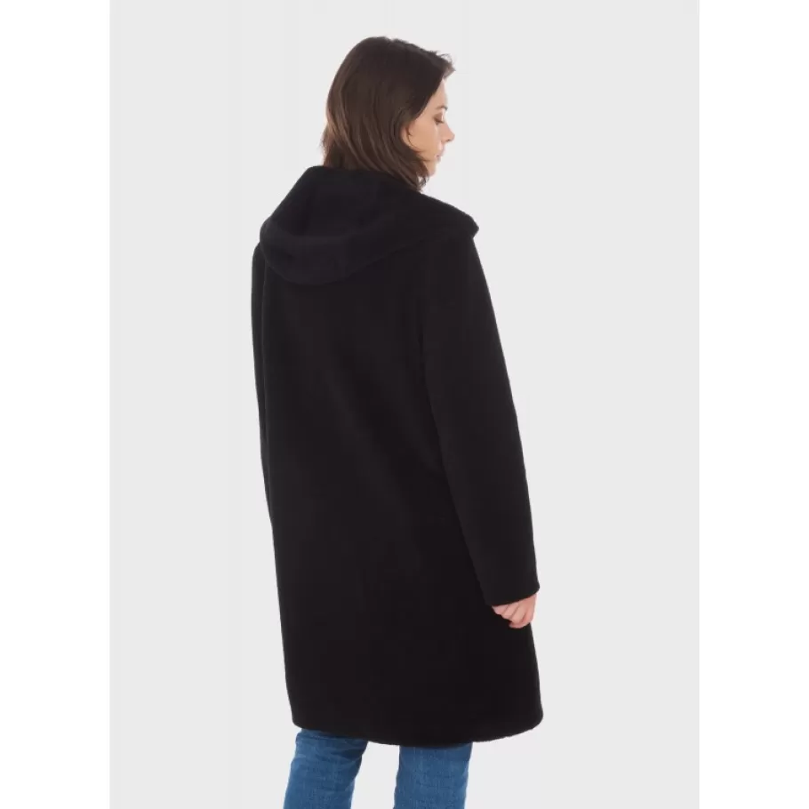 angelique_noir__manteau_reversible_a_capuche_effet_peau_lainee_3.webp OAKWOOD Angelique Noir - Manteau Reversible A Capuche Effet Peau Lainee New