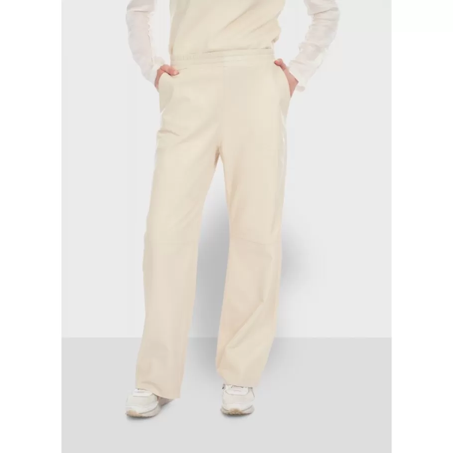 OAKWOOD Mila Coquille - Pantalon Large Taille Haute En Cuir Veritable Shop