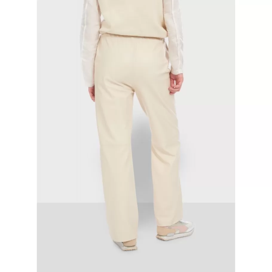 OAKWOOD Mila Coquille - Pantalon Large Taille Haute En Cuir Veritable Shop